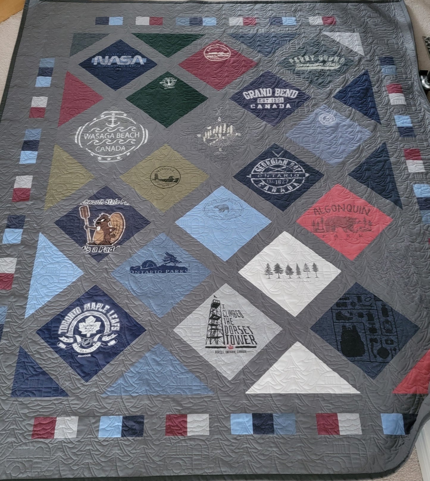 Heart Memory Quilt or T-Shirt Memory Quilt