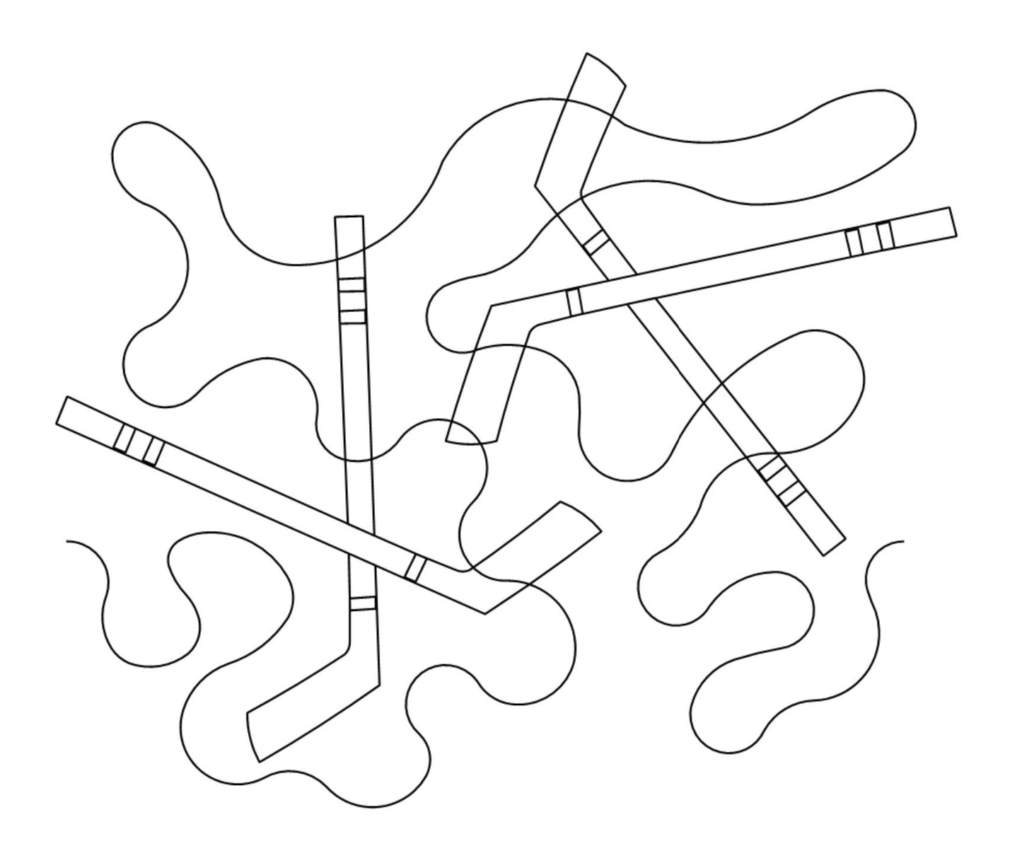 Hockey Sticks Meander