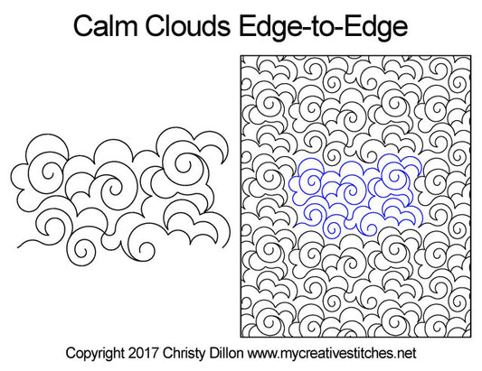 Calm Clouds Edge-To-Edge