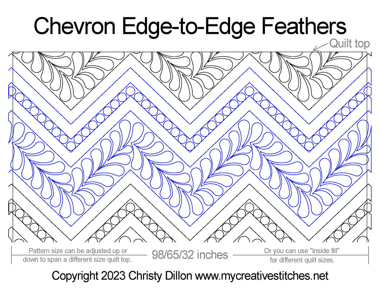 Chevron Feathers