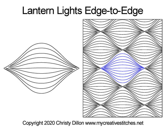Lantern Lights Edge-To-Edge